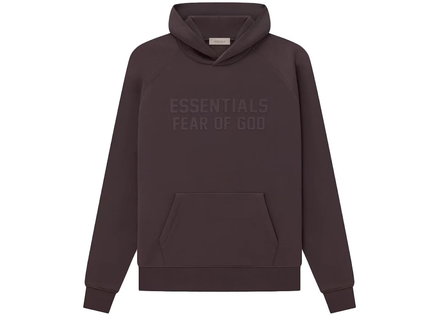 Fear of God Essentials Hoodie Plum - Kyaro