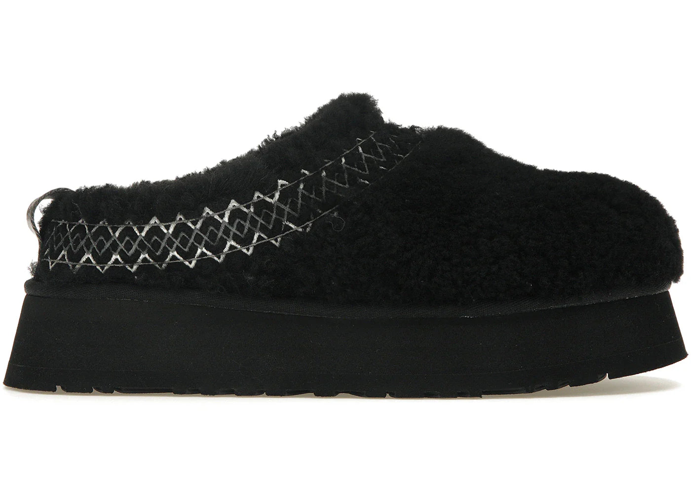 UGG Tazz Slipper Heritage Braid Black (Women's)