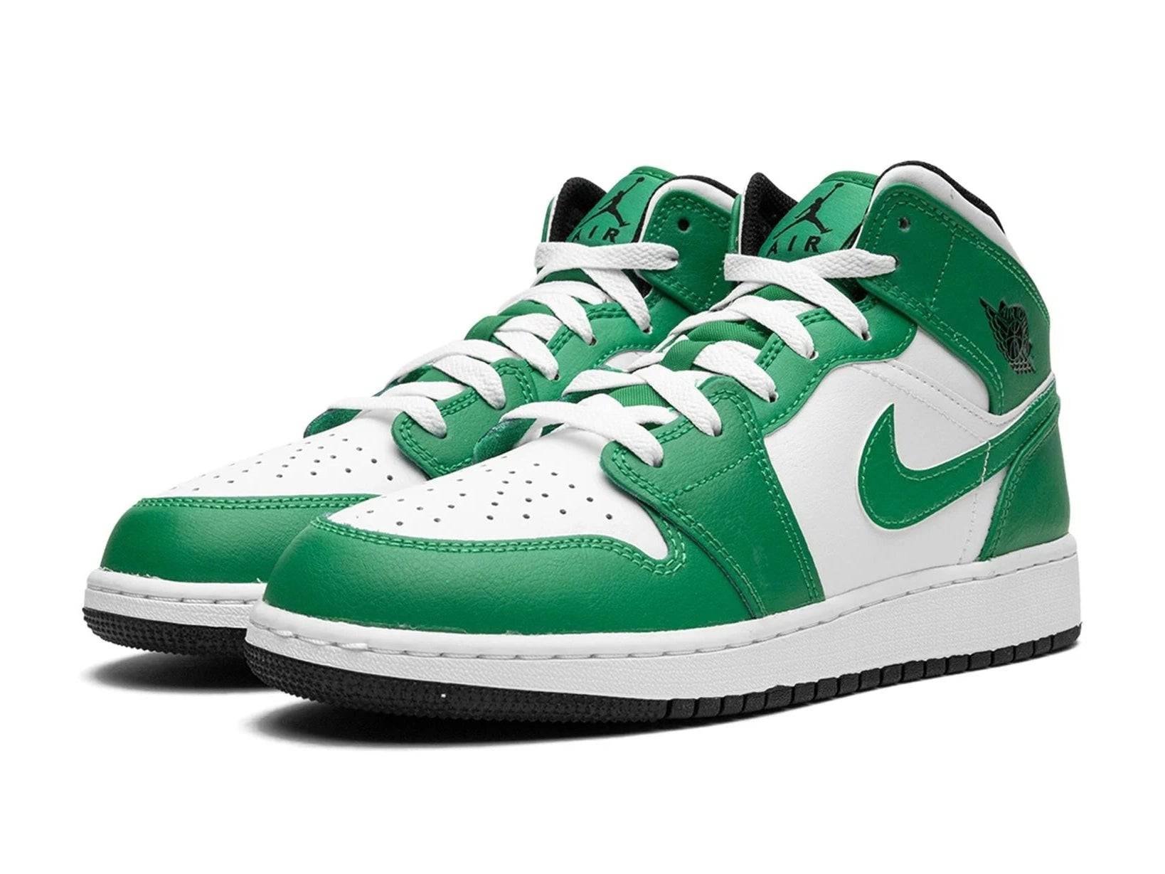 Air Jordan 1 Mid Lucky Green