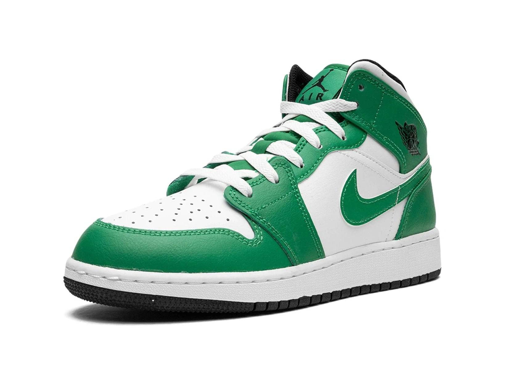 Air Jordan 1 Mid Lucky Green