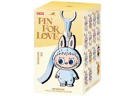 Pop Mart Labubu The Monsters Pin for Love Series Vinyl Plush Pendant (A-M) Single Blind Box - Kyaro