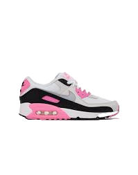 Nike Air Max 90 White Pink Glow Wolf Grey (Women's) - Kyaro
