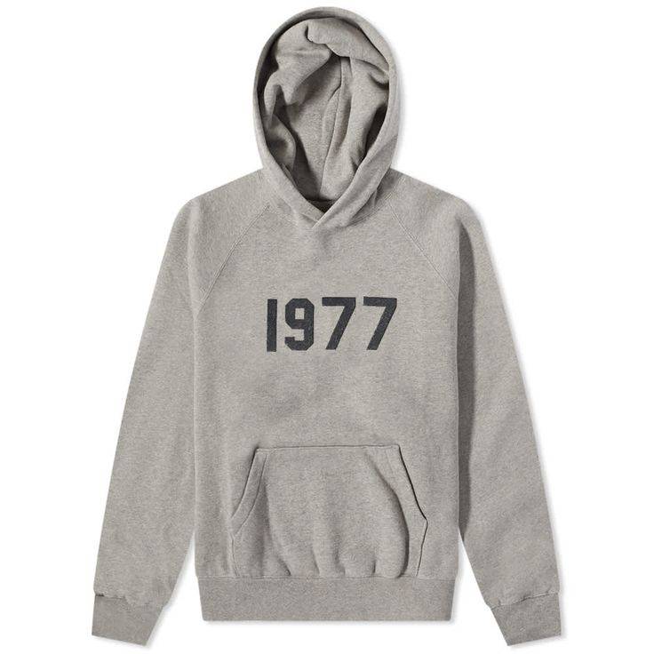 Fear of God Essentials Hoodie 1977 Dark Oatmeal (SS22)