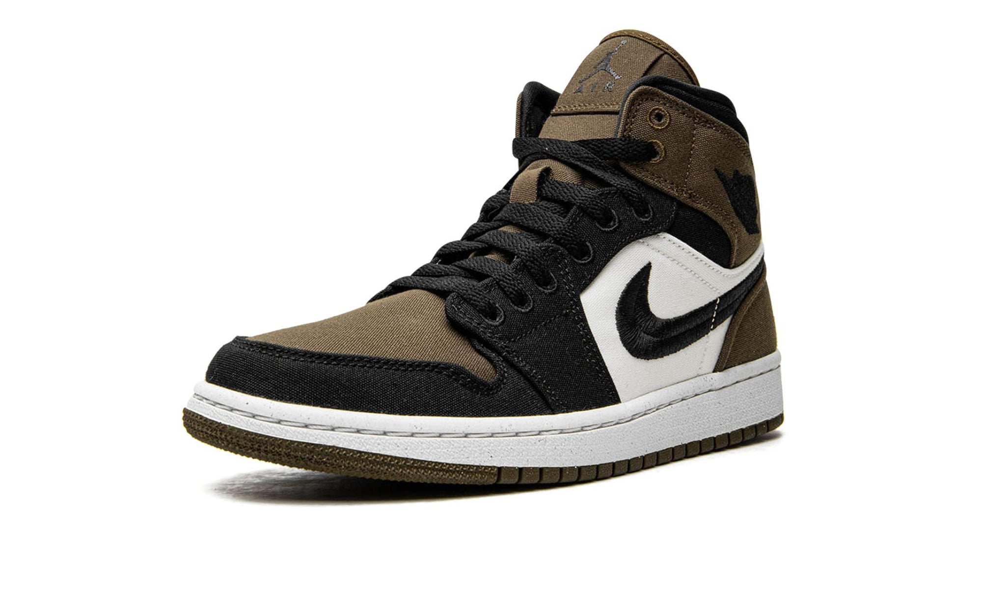 Air Jordan 1 mid SE Olive Toe