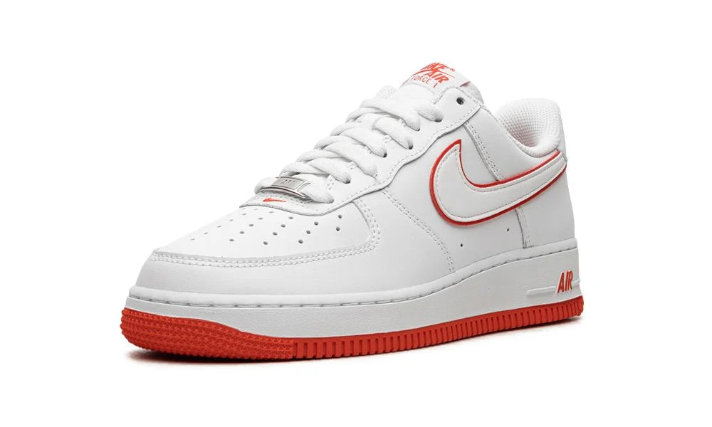 Nike Air Force 1 Low '07 White Picante Red - Aikko