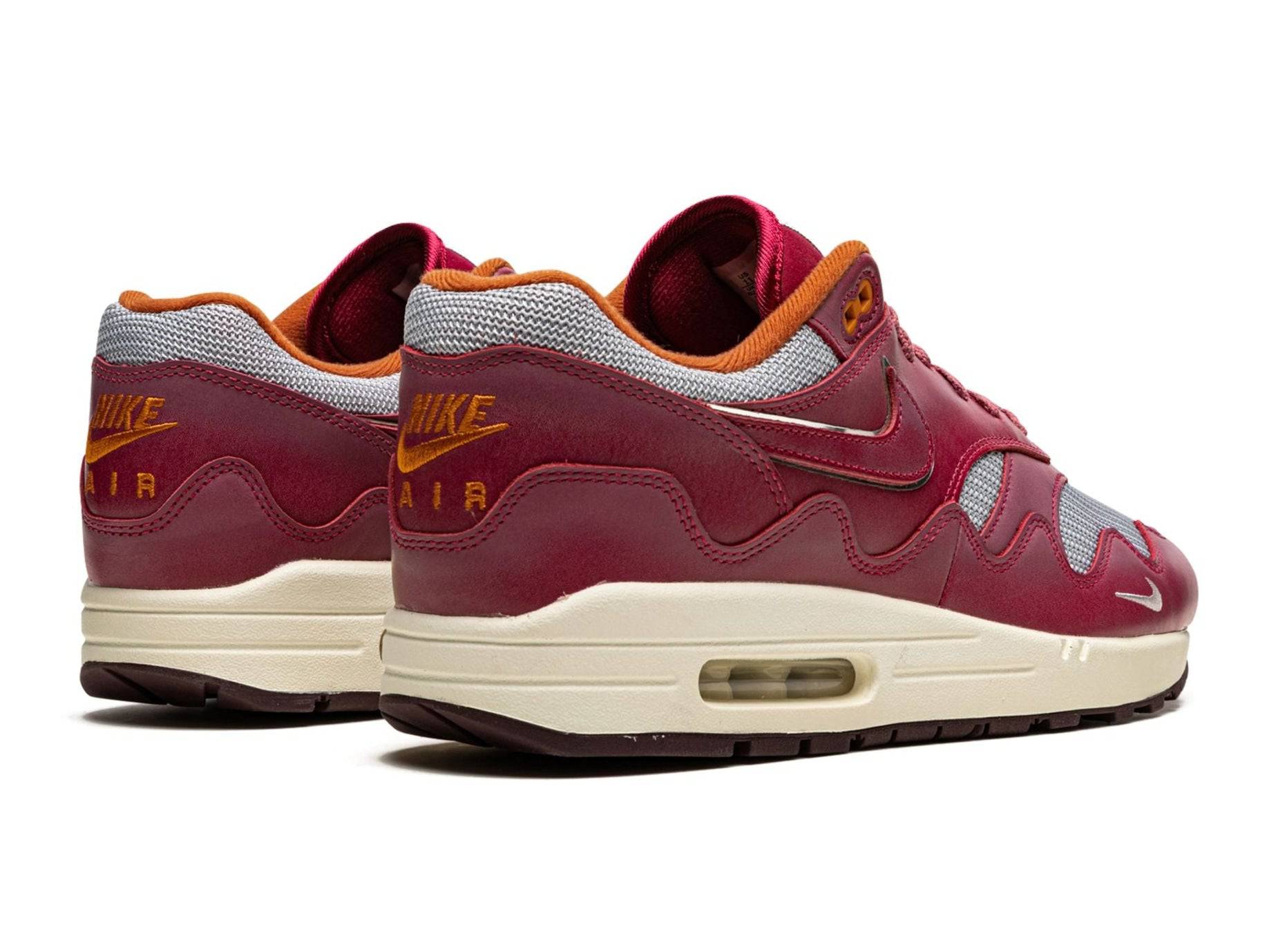 Nike Air Max 1 Patta Waves Rush Maroon