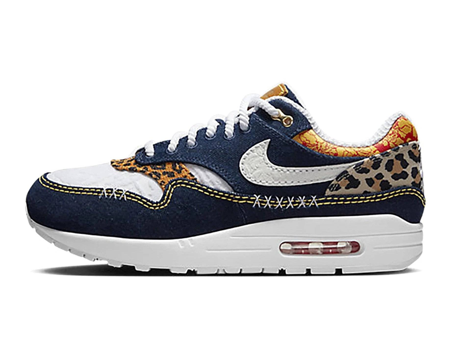 Nike Air Max 1 PRM Denim Leopard