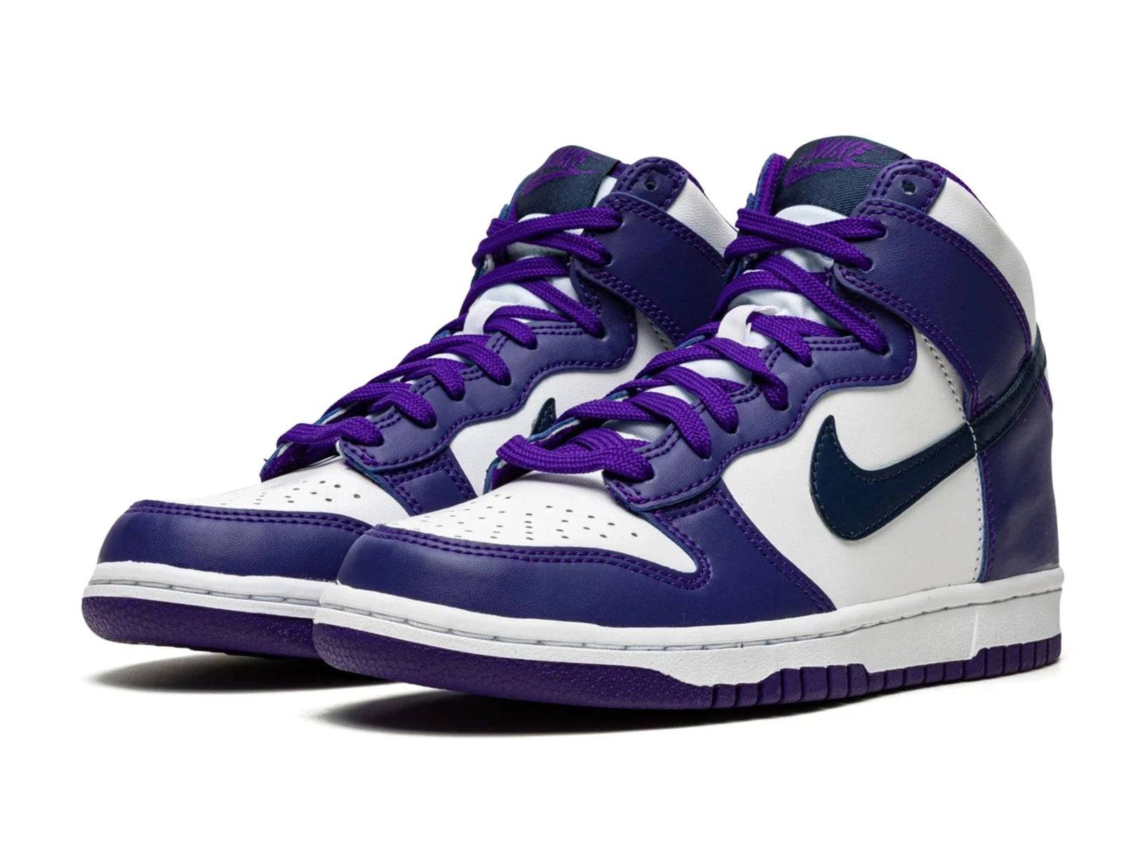 Nike Dunk High Electro Purple Midnight Navy