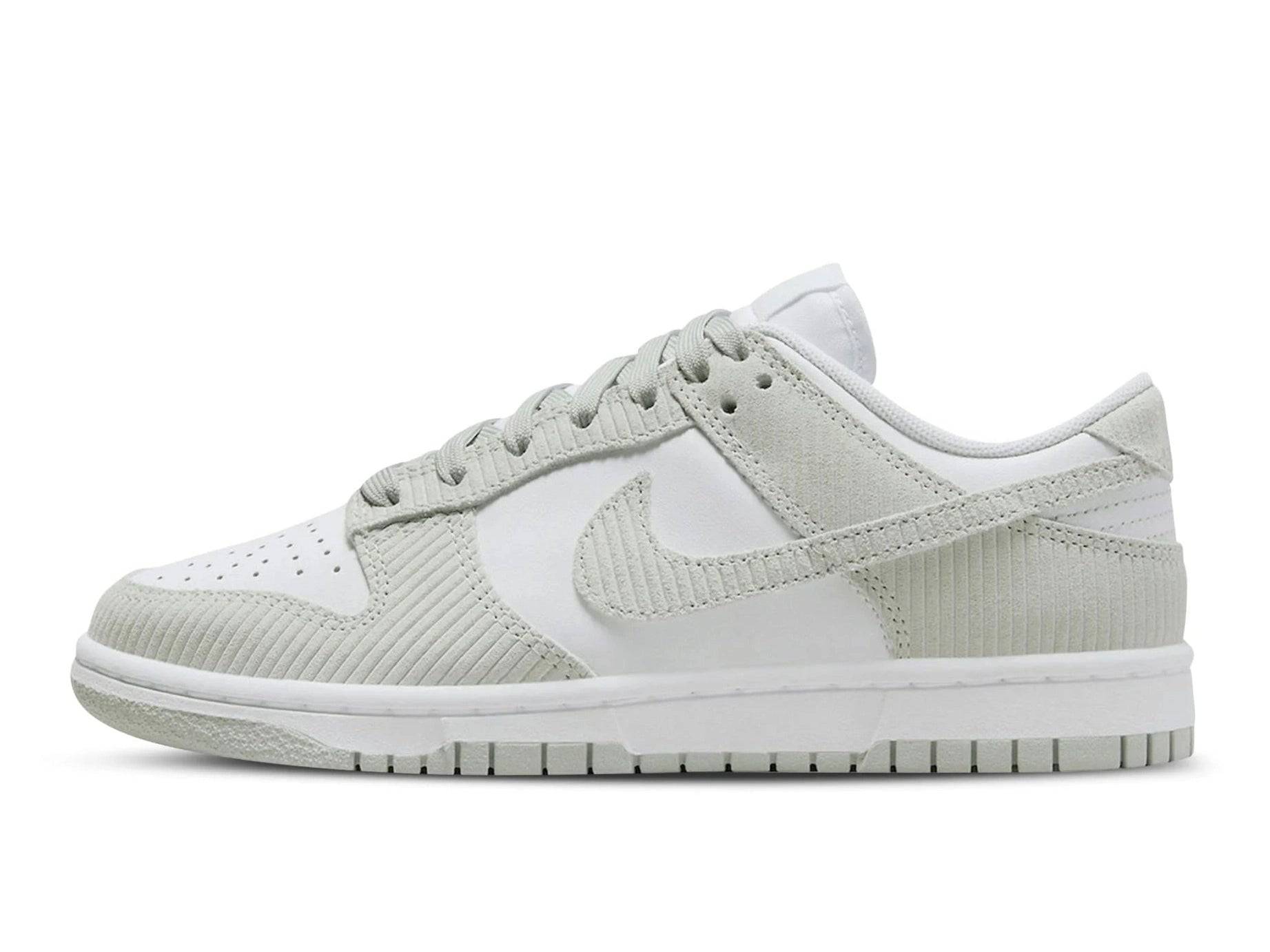 Nike Dunk Low Light Silver Corduroy